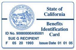 Benefits ID card