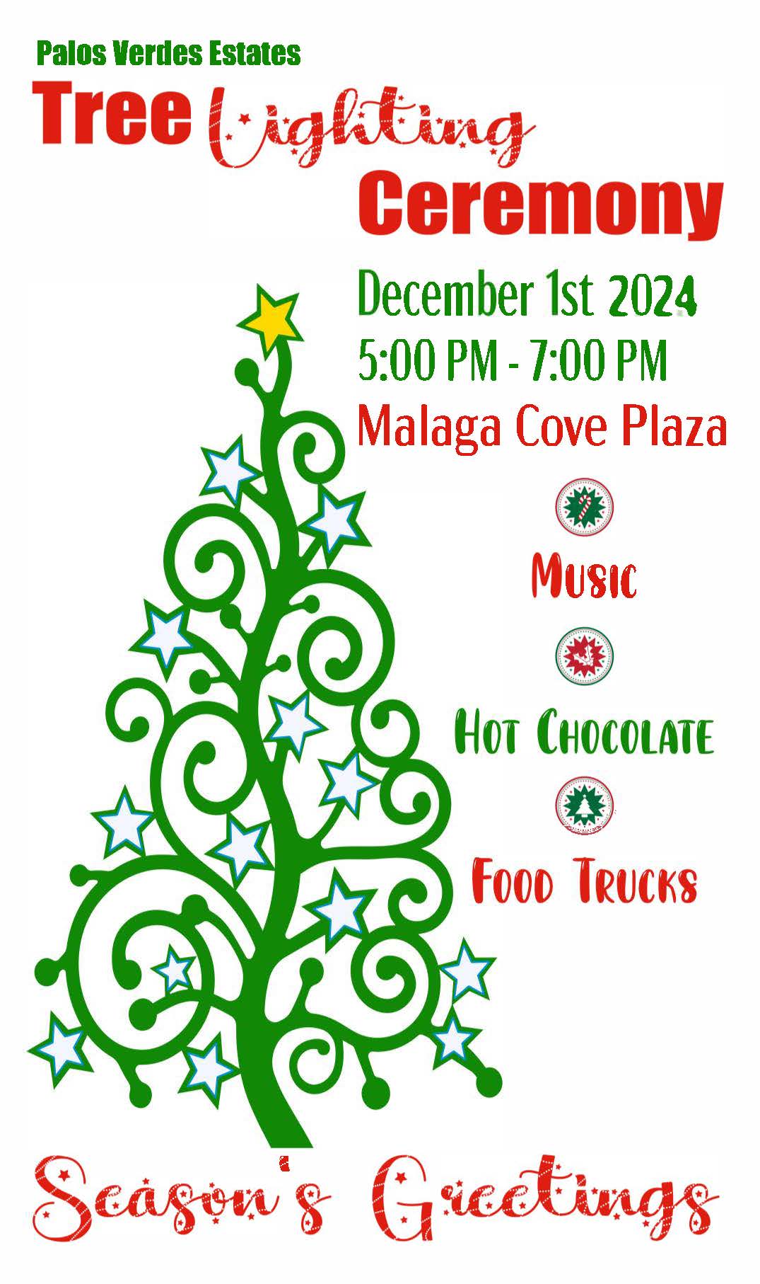 Tree Lighting Poster