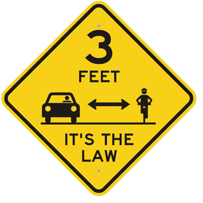 3 foot law